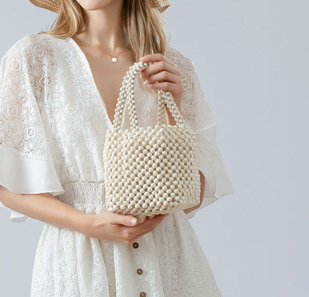 Beaded Handmade Wocen Handbags DPFB0711