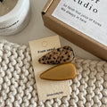 Tortoiseshell Yellow Hair Clip - DippedShop Wholesale - #5939