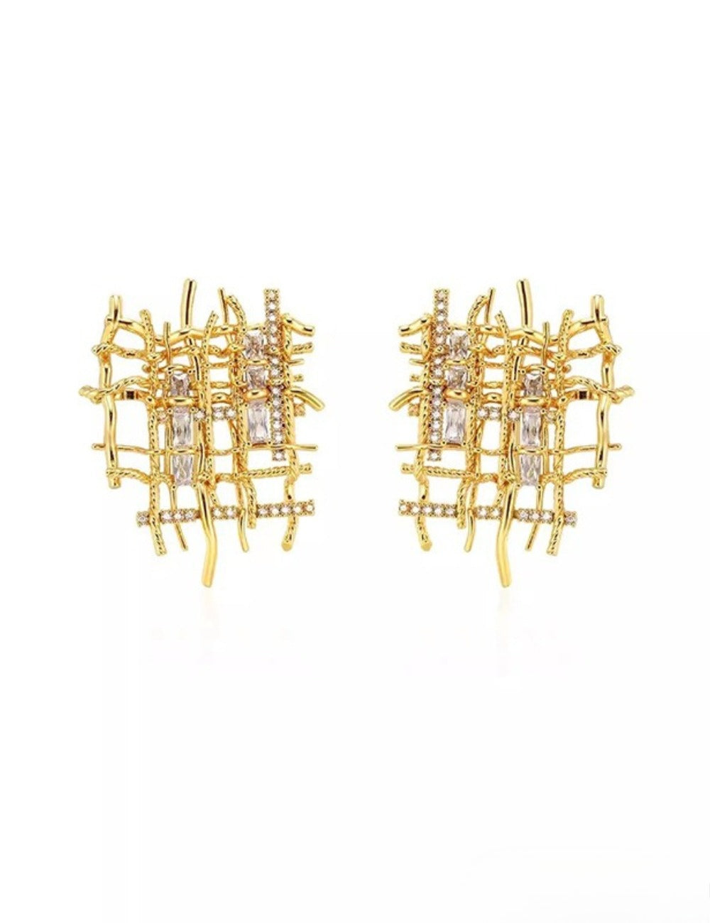 Trendy Hollow Out Woven Irregu - DippedShop Wholesale - #4115