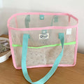 Simple Mesh Large Capacity Travel Shoulder Bag 8BW6BOB76L