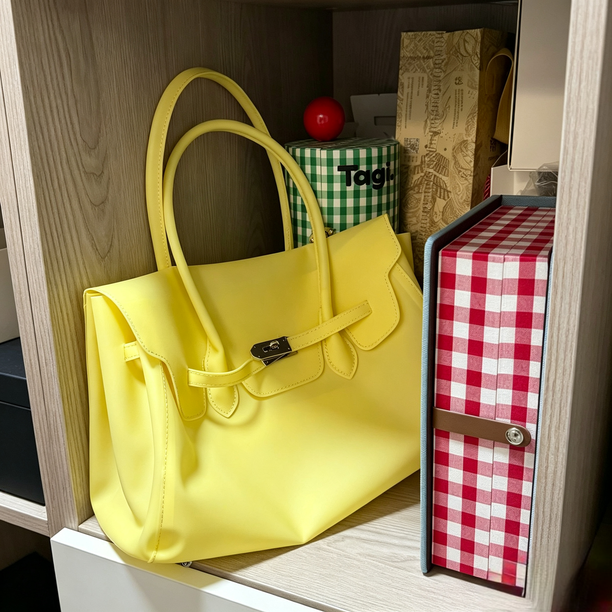 Trendy Candy Color Jelly Tote Shoulder Bag 6W10BBG2111