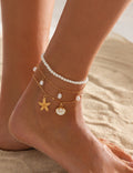 Stylish Pearl Bead Chain Starf - DippedShop Wholesale - #4915