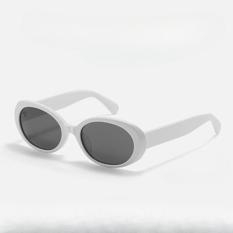 Polarized Oval Frame Sunglasses - DippedShop Wholesale - #4947