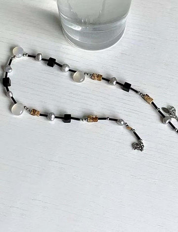 Handmade Beaded Tears Drops Choker Necklace DP25F804