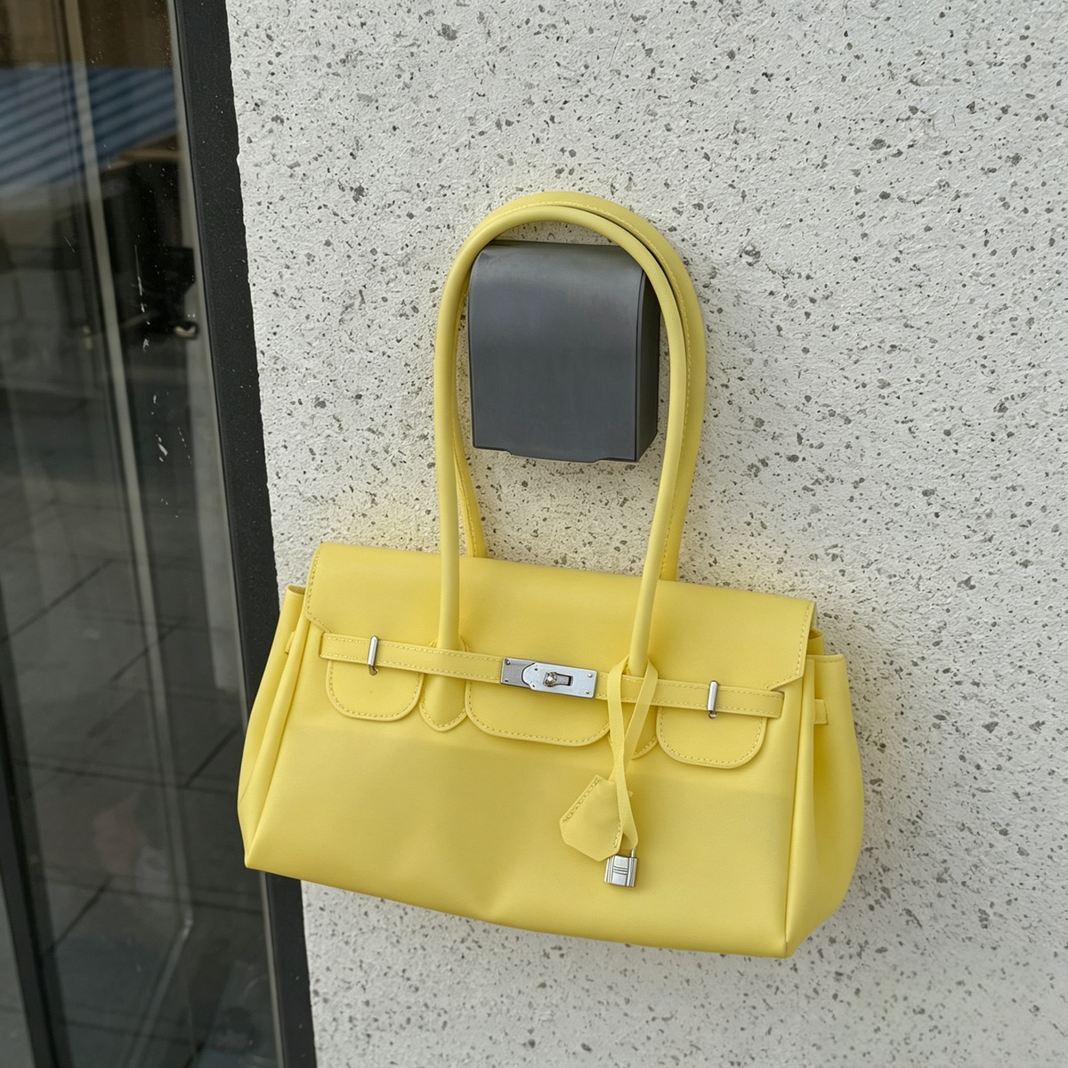Trendy Candy Color Jelly Tote Shoulder Bag 6W10BBG2111
