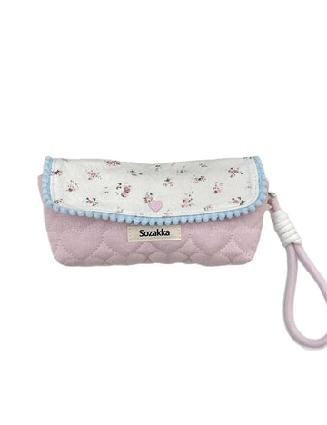 Floral Large Capacity Multi-Function Pencil Pouch DP25E953