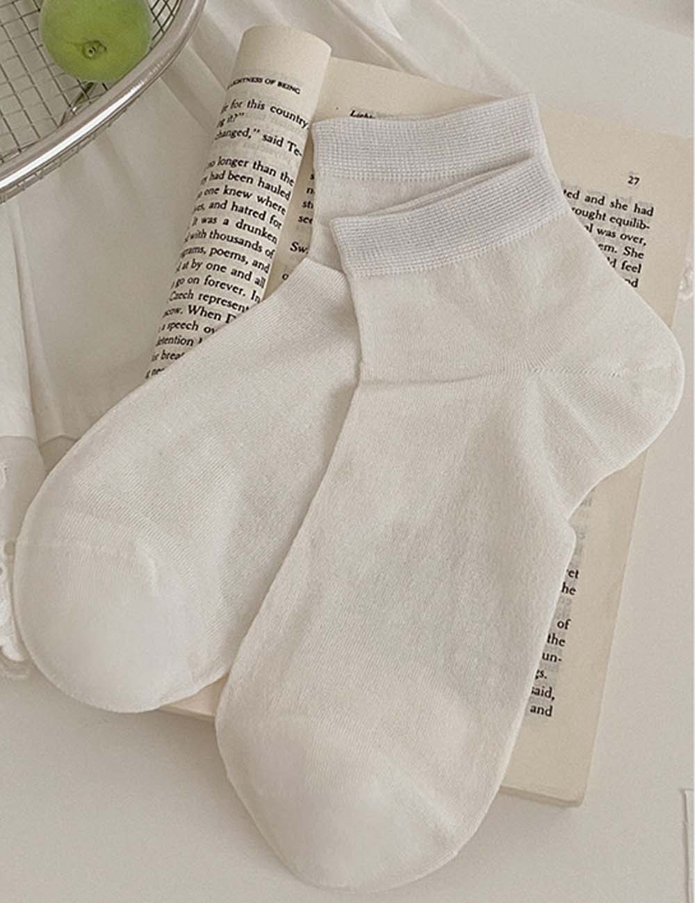 Solid Ankle Socks - DippedShop Wholesale - #5715