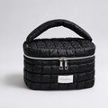 Minimalist Solid Color Quilt Shell Cosmetic Bag 6C5CO271