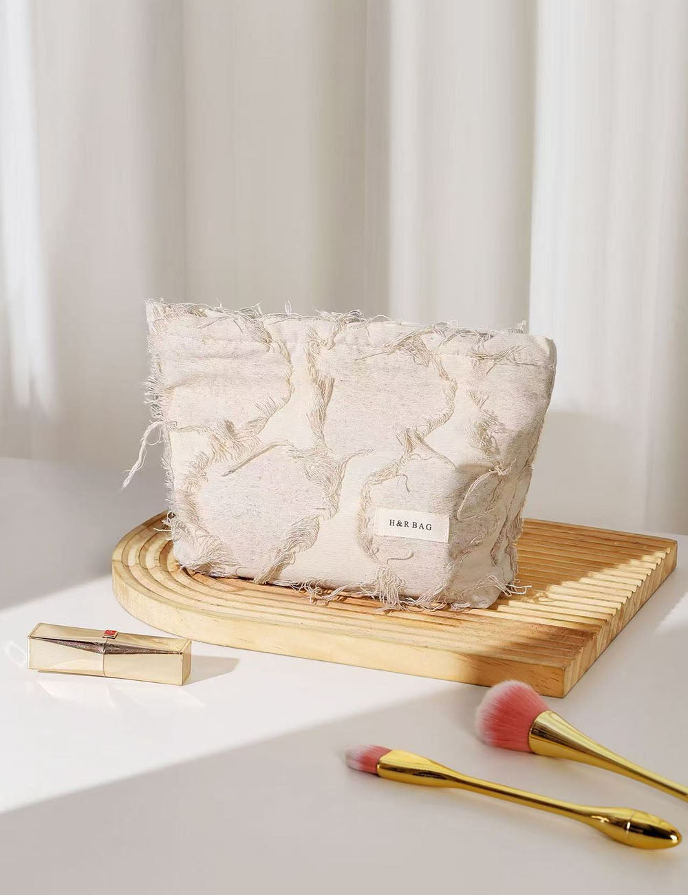 Tassel Cosmetic Bag - DippedShop Wholesale - #8563