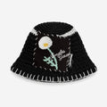 Color Block Splice Floral Jacquard Bucket Hat 6W6HAT634