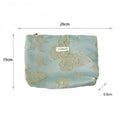 Vintage Butterfly Embroidered Portable Cosmetic Bag MK2BW6W10BOB393
