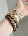 Retro 3pcs Minimalist Layered - DippedShop Wholesale - #8227