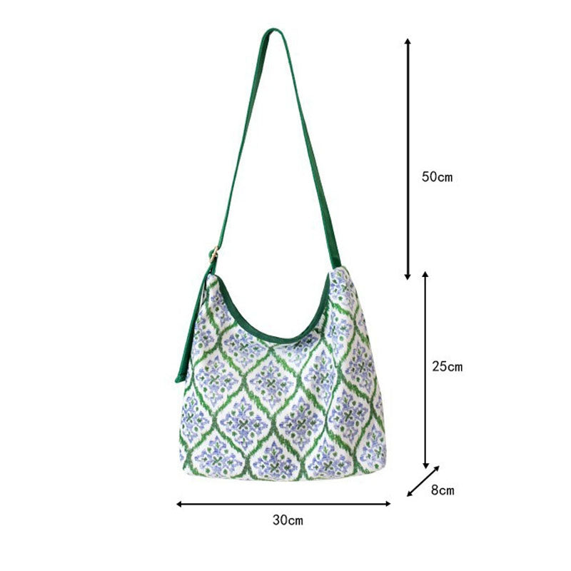 Vintage Floral Shoulder Bag - DippedShop Wholesale - #4995