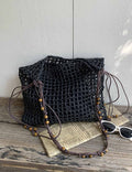 Vintage Beaded Tote Bag - DippedShop Wholesale - #6003