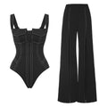 Split One Piece Swimsuit - DippedShop Wholesale - #0883