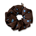 Vintage Polka Dots Print Elastic Scrunchies 6W6HSR328