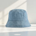 Retro Wash Faded Denim Breathable Bucket Hats MK2COK6W6HAT374