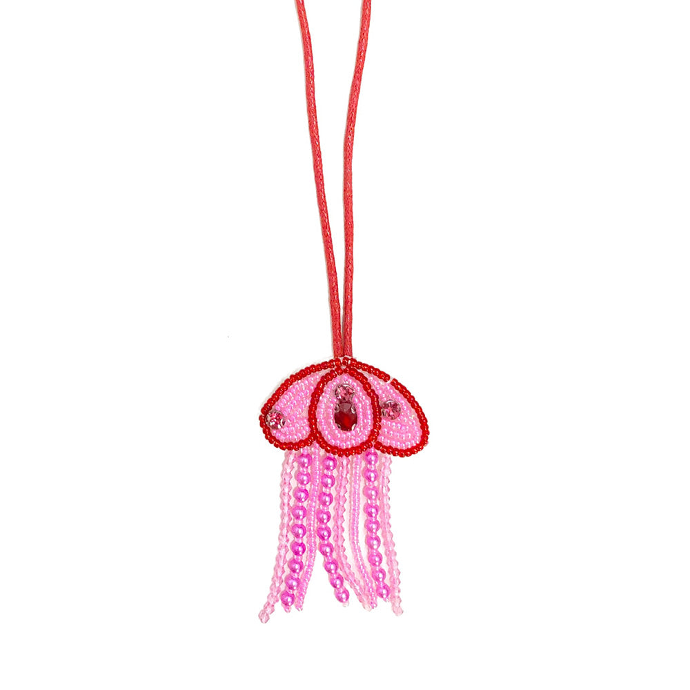 Jellyfish Pendant Keychain - DippedShop Wholesale - #6195
