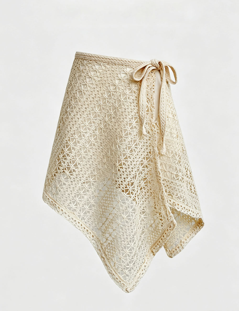 Asymmetrical Wrap Skirt - DippedShop Wholesale - #4611