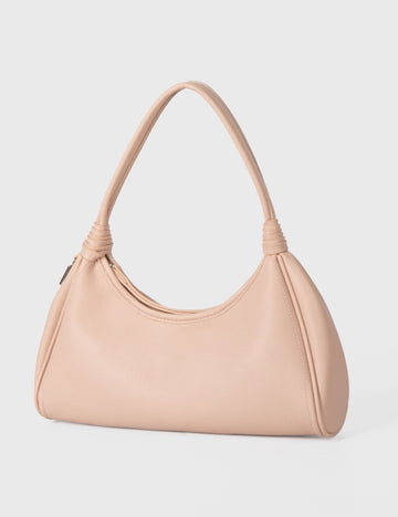 Minimalist Solid Color Knot PU Underarm Bag 6W10BBG1382