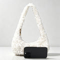 Elegant Solid Color Sequin Evening Underarm Bag 6W10BBG1417
