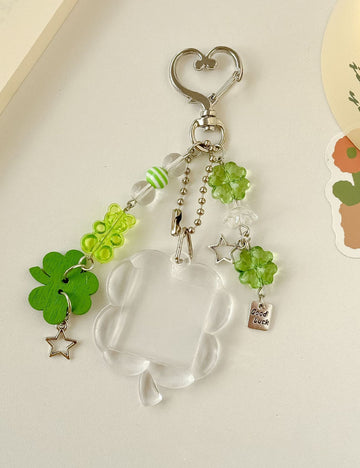 Fresh Clover Photo Frame Pendant Bag Charm 6W10BBC368