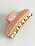 Classic Color Block Acetate Hair Claws 6W6HCP1226