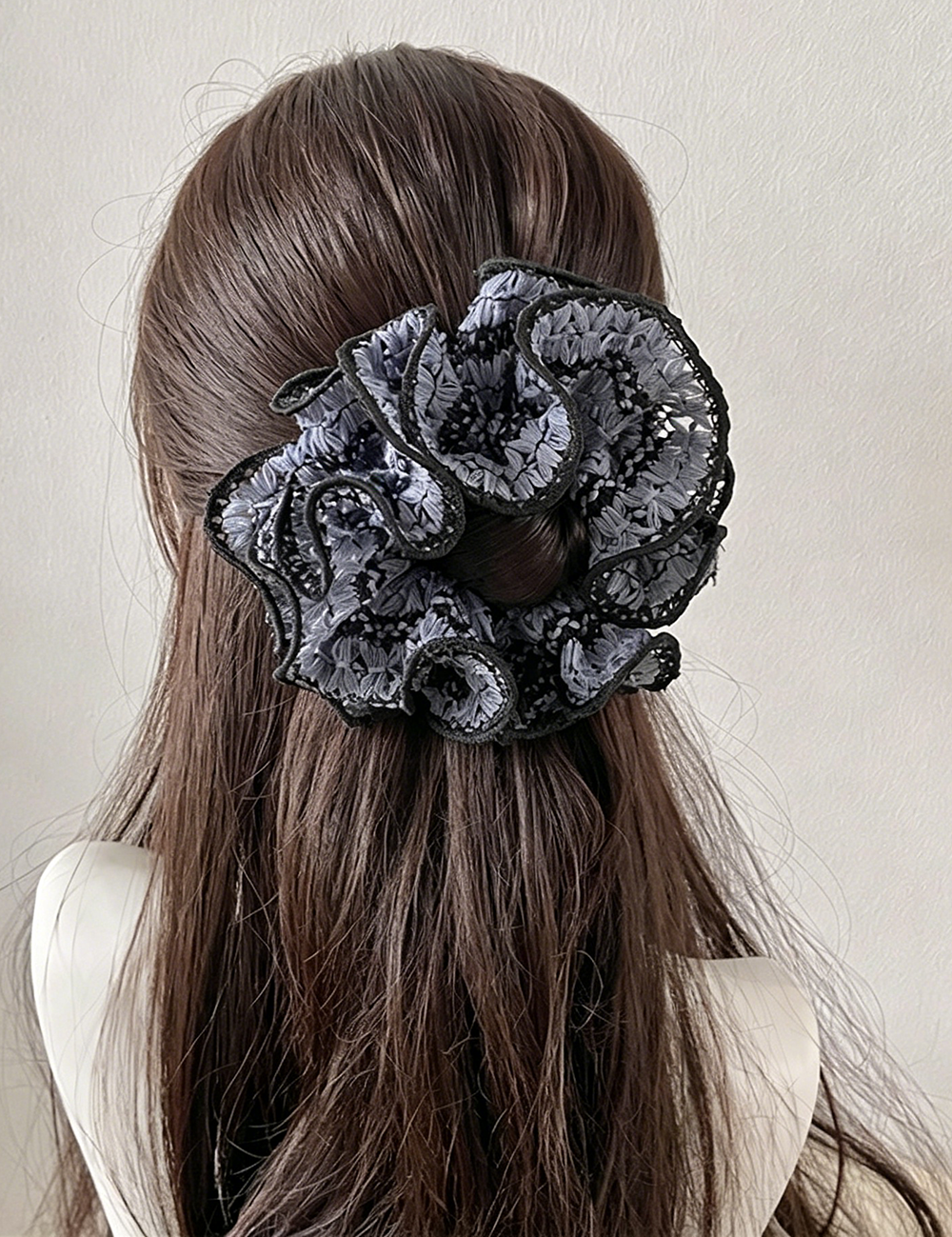 Vintage Crochet Hollow-out Waist-shaped  Scrunchies MK2BW6W6HSR45