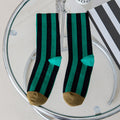 Striped Breathable Socks - DippedShop Wholesale - #3667