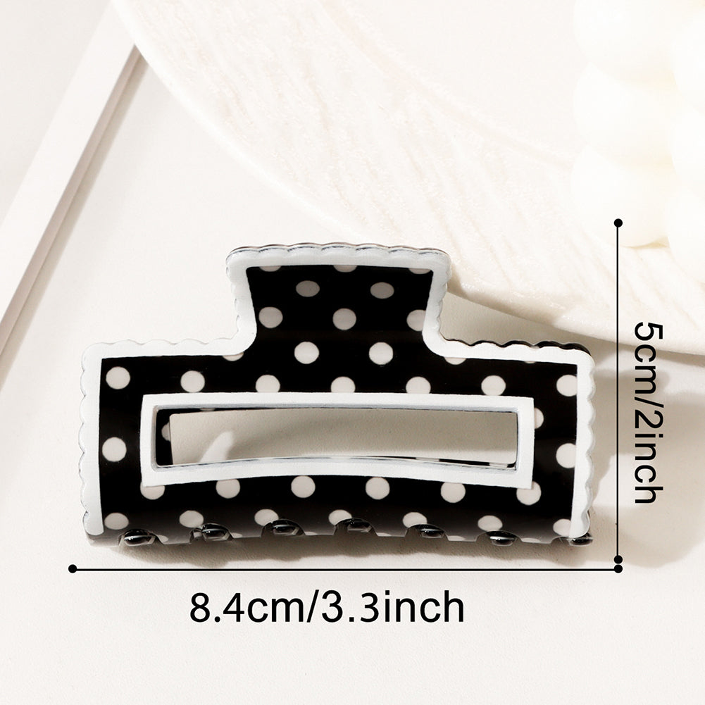 Hollow Square Hair Claw - DippedShop Wholesale - #7667