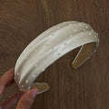 Minimalist Satin Polka Dot Non-Slip Headband 6W6HBD299