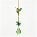 Cute Hummingbird Green Tree Crystal Sun Catcher 6H7HLS193