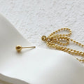 Bowknot Beaded Tassel Earrings - DippedShop Wholesale - #9171