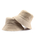 Plush Warm Bucket Hat - DippedShop Wholesale - #5539