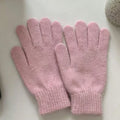 Elegant Solid Color Thicken Warm Knit Gloves 6W6GLO50