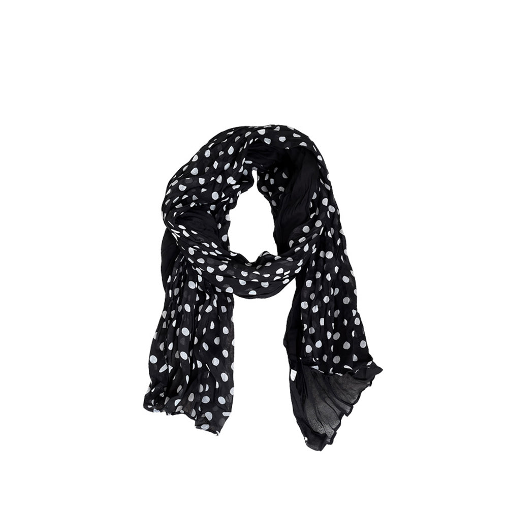 Fashion Color Block Polka Dots Long Scarf 6W6NSC229