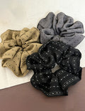 Stylish Star Print Elastic Hair Scrunchies 6W6HSR377