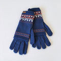 Fair Isle Touchscreen Knit Gloves - DippedShop Wholesale - #2051