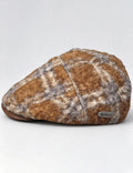 Plaid Fluffy Beret Hat - DippedShop Wholesale - #6627