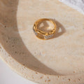 Color Block Statement Ring - DippedShop Wholesale - #8099