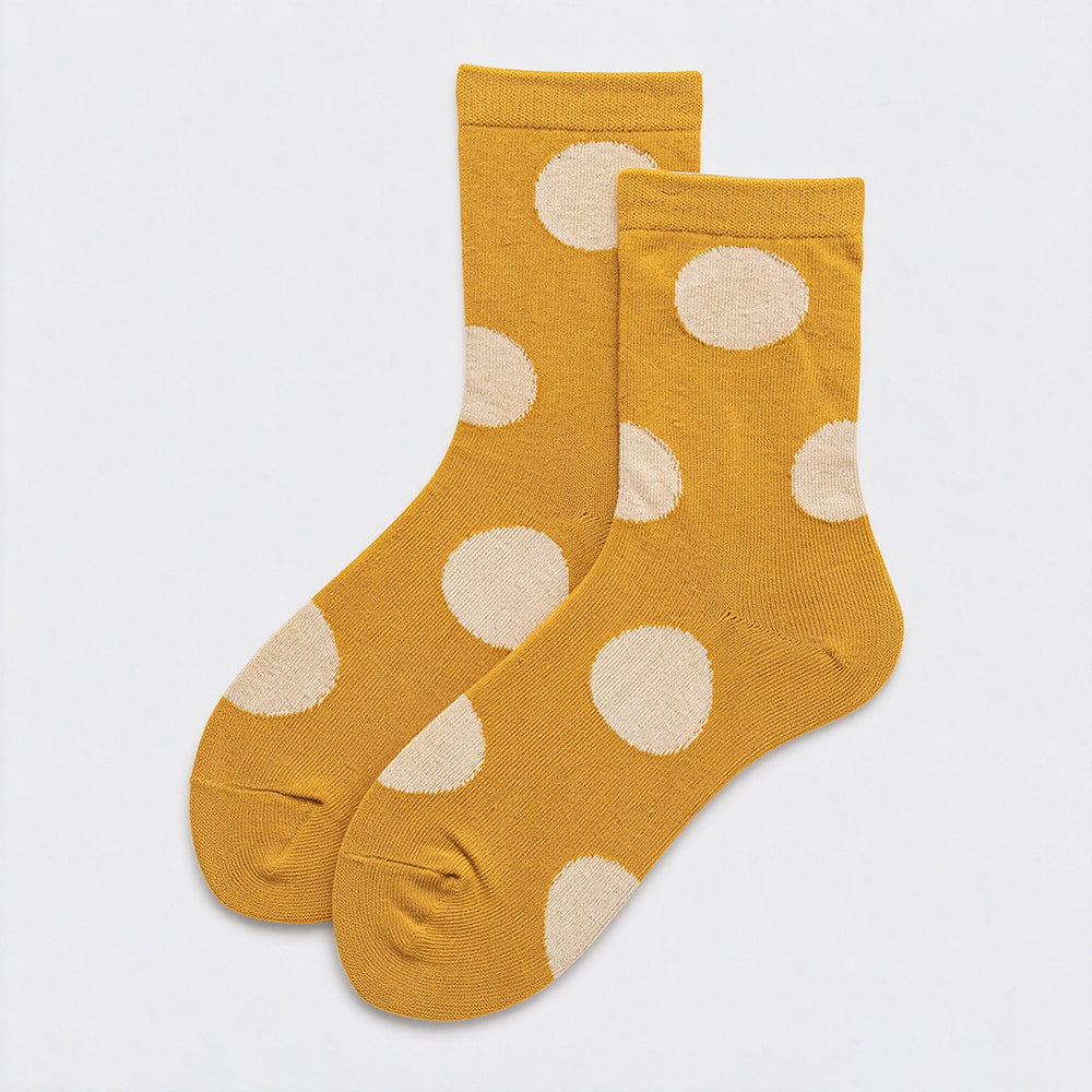Polka Dot Crew Socks - DippedShop Wholesale - #3843