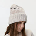 Jacquard Beanie Hat - DippedShop Wholesale - #6355