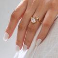 Swan Pearl Ring - DippedShop Wholesale - #0579