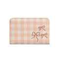 Plaid Bow Wallet - DippedShop Wholesale - #1059