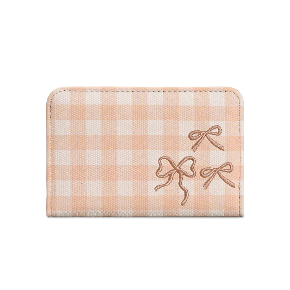 Plaid Bow Wallet - DippedShop Wholesale - #1059