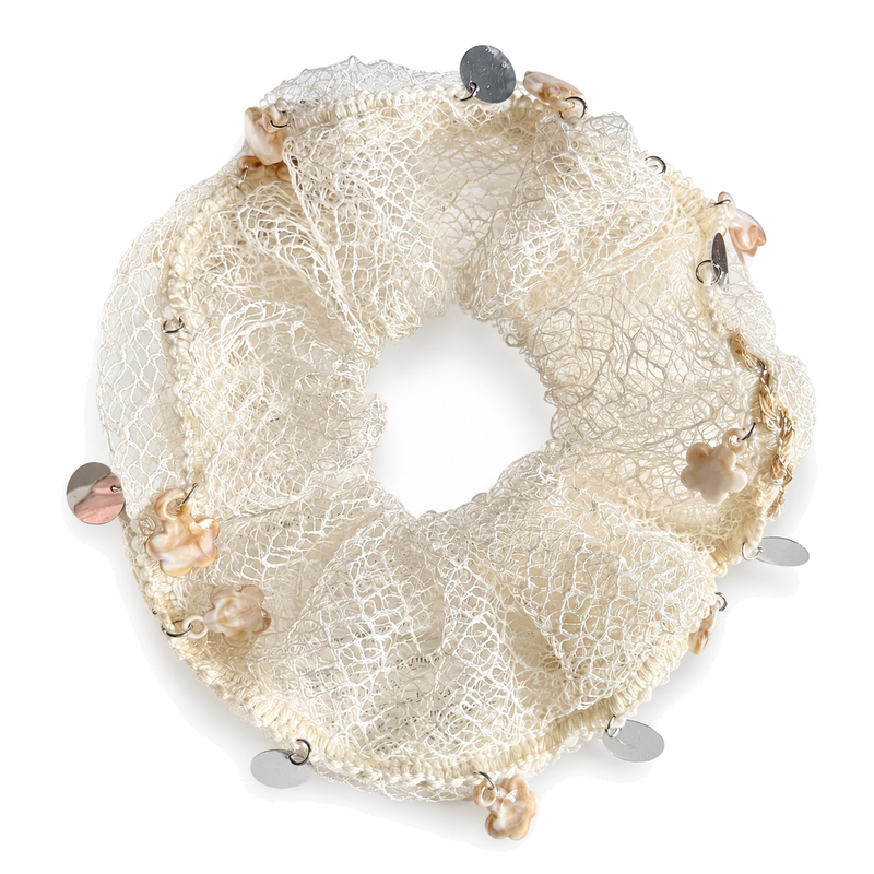 Stylish Hollow Out Star Pendant Scrunchies 6W6HSR344