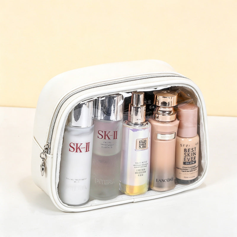 Clear Waterproof Travel Toiletry Bag - DippedShop Wholesale - #8099