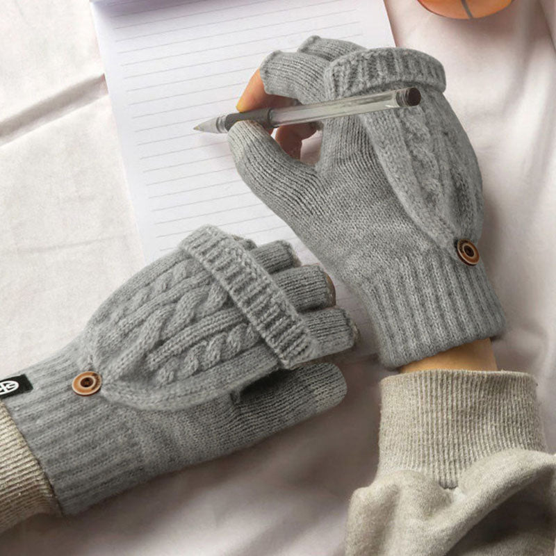 Convertible Fingerless Mittens - DippedShop Wholesale - #4435