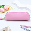 Creative Lychee Grain Solid Color PU Pencil Pouch 6S10BOB1056