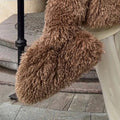 Fuzzy Plush Large Capacity Cloud Shoulder Bag 6W10BBG2348